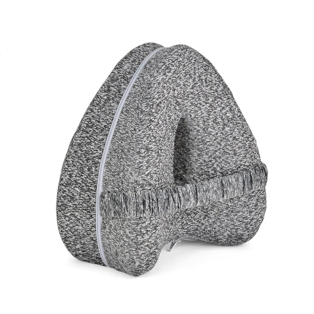 Side Sleeper Leg Pillow- Memory Foam Support for Spine, Hips and Knees Alignment