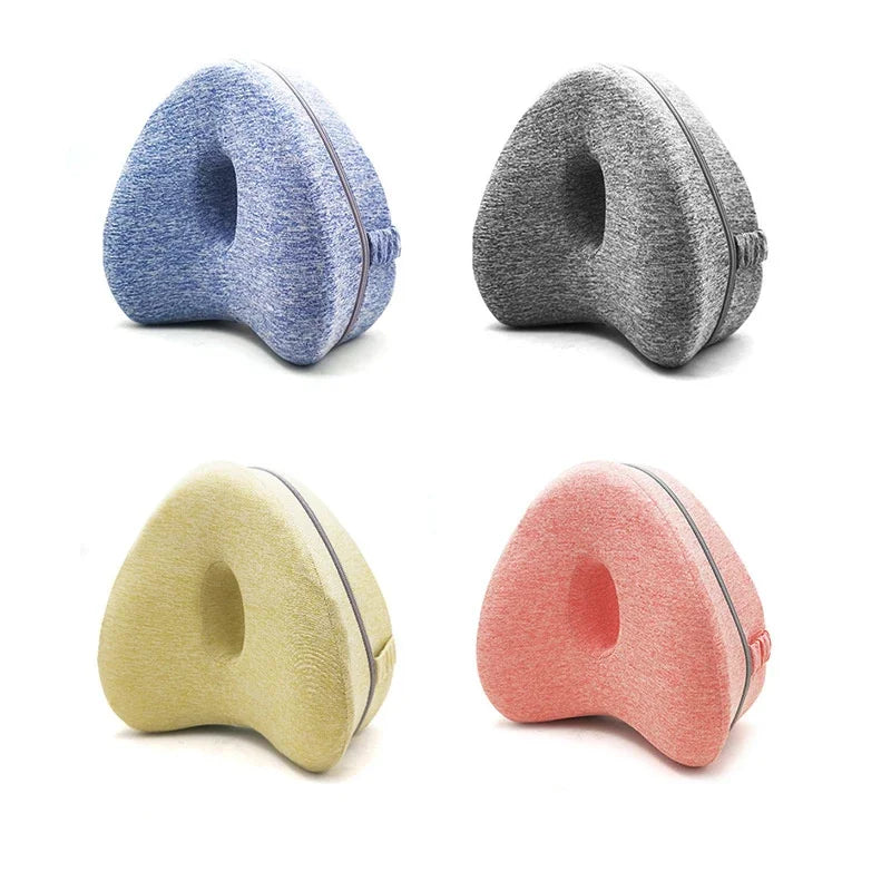 Side Sleeper Pillow- Memory Foam Support for Spine, Hips, Legs, and Knees Alignment - LIONPEACE